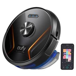eufy X8 Hybrid, Robot Vacuum and Mop Cleaner with iPath Laser Navigation, Twin-Turbine Technology generates 2000Pa x2 Suction, AI. Map 2.0 Technology, Wi-Fi, Perfect for Pet Owner