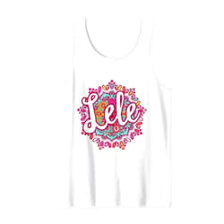 Mandala Lele Grandma for Mother's Day Mandala Lele Women Grandma Christmas Birthday Mothers Day Tank Top