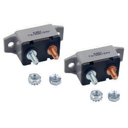 ZOOKOTO 2pcs 12-24V 30 Amp ATV Resettable Circuit Breaker Fuse Holder 30A