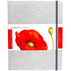 Speedball Handbook Journal Co. Artist Watercolor Sketchbook Journal, Grand Portrait 10.5 x 8.25 Inches, 95lb / 200 gsm, Hardcover w/Pocket