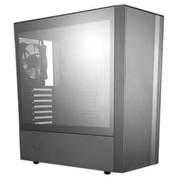 Cooler Master MasterBox NR600 ATX Mid-Tower with Front Mesh Ventilation, Minimal Design, Tempered Glass Side Panel and Single Headset Jack