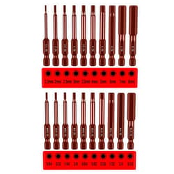 SEDY Premium 20-Piece Hex Bit Set - Durable S2 Steel, 2.3