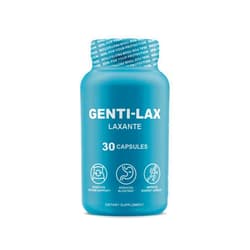 GENTILAX Genti-Lax Laxative - Gentle Digestive Support with 30 Capsules - Reduces Bloating, Improves Energy, and Promotes Regularity - Dietary Supplement