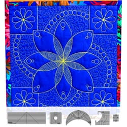 Westalee Design Flower Power Block Template Set (High Shank)