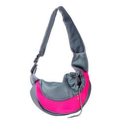 Love Dream Pet Dog Sling Carrier, Breathable Mesh Portable Travel Safe Pet Sling Shoulder Bag Carrier with Adjustable Non-Slip Shoulder Strap for Small Dogs Cats Puppy