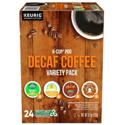 Keurig Decaf Coffee Variety Pack, Keurig Single Serve K-Cup Pods, 24 Count