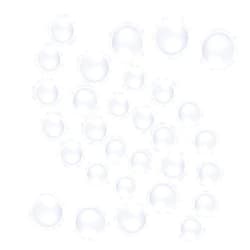CCINEE 121 PCS 0.8 Inch-2.8 Inch White Foam Balls Polystyrene Craft Balls Balls for Art, Craft, Household, School Projects and Christmas Easter Party Decorations