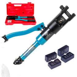 Muzata Upgraded Custom Cable Railing Crimping Tool Hydraulic Crimper Hydraulic Crimping Tool for 1/8