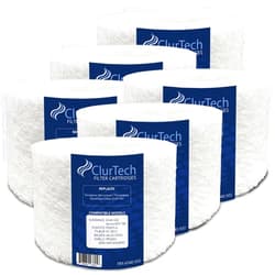 ClurTech FRX-6540-502-6 Spas Micro 6540-502 6 Pack Replacement FRX-6540-502 Disposable Sundance Filter, Pack of 6, White
