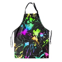 Giwawa Unisex Adult Apron Waterproof Stain Resistant Kitchen Cooking Bib Apron with 2 Pockets for BBQ Grill Painting