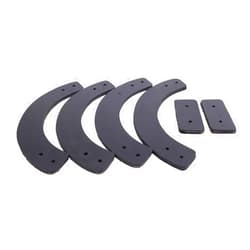 JZGRDN Rubber Paddle Set 735-04033 735-04032 753-04472 780-035 953-04472 13167 Compatible with MTD, Craftsman, Ryobi, Troy-Bilt, Yardman, Yard Machines 2-Cycle Single Stage Snow Throwers