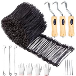 Breezliy 1000Pcs Wire Tie Rebar Wire Bar Ties 6.1