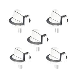 RKJFHIUR Upgraded W10284885 Stove Control Knob, Cooktop Knobs Compatible with Whirlpool Range Oven Burner Replace# for W10284885 WPW10284885 PS11752001 AP6018699 (5 Pack)