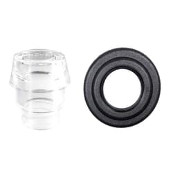 Univen Plastic Knob Top and Washer Ring Compatible with Farberware Yosemite Coffee Percolators