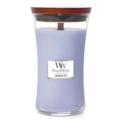Woodwick Candle, Large, Lavender Spa 21.05oz
