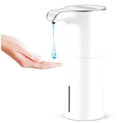 YIKHOM Automatic Liquid Soap Dispenser, 15.37 oz/450mL Soap Dispenser, Touchless Hand Sanitizer Dispenser Electric, Motion Sensor Waterproof Pump for Bathroom Kitchen Dish Soap, USB C Rechargeable