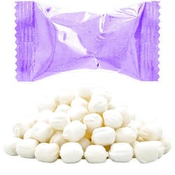 Fruidles Lavender Buttermints, Mint Candies, After Dinner Mints, Butter Mint Candy, Kosher Certified, Fat-Free, Individually Wrapped (55 Pieces)