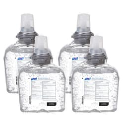 Purell 545604CT Refill, for TFX Dispenser, 1200ml, 4/CT, Clear