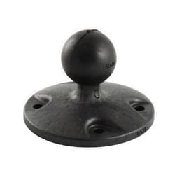 RAM Mounts Composite Round Plate with Ball RAP-B-202U with B Size 1