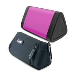 Cambridge Soundworks OontZ Angle 3 Bluetooth Speaker, Portable Wireless Bluetooth 5.0 Speaker with Official Carry Case, 10 Watts, Crystal Clear Stereo Sound, Rich Bass, IPX5 Loud Portable Bluetooth Speaker (Pink)