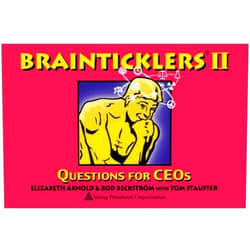 By Elizabeth Arnold (Author), Tom Stauffer (Author), Rod Beckstrom (Contributor) & 0 more Brainticklers II : Questions for CEOs