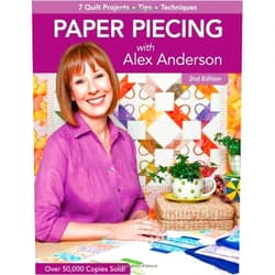 By Alex Anderson (Author) Paper Piecing with Alex Anderson by Alex Anderson (2011) Paperback