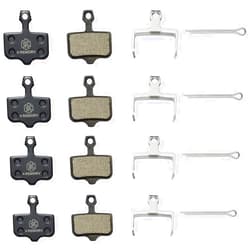 KREMORV Brake Pads for Avid Elixir 4 Pair of Bike Disc Brake Pads for Avid Elixir 1 3 5 7 9 R ER CR Mag VIA GT for Sram Level XX,X0,XXWC DB1 DB3 DB5