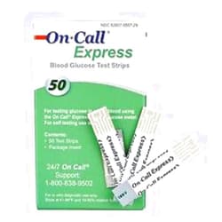 DAONEG On Call Express Blood Glucose Test Strips Bundle Deal (300)