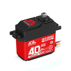 AGFRC 40KG High-Torque RC-Servo Motor - Full Metal Gear Brushless Programmable Standard Servo with Position Feedback (IB53BHU)
