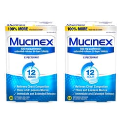 Mucinex 68 ct (68 Count (Pack of 2))