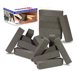 Miracle Eraser Strip 'N Sand Paint Remover | Non-Toxic, Chemical-Free Paint Stripper | Contour Sanding Blocks | Wood & Metal Surfaces | Ideal for Ornate Furniture & Fine Detailed DIY Projects