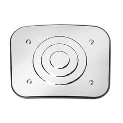 Pacific Drums PDP Bass Drum Mount Cover Plate Chrome