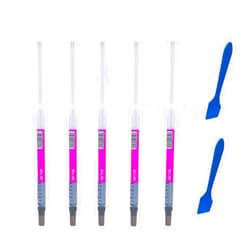Senlleo 5Pcs(1g*5Pcs) | HY710 Performance Thermal Paste, Silicone Grease: >3.17 W/m-k, Improve Heat Conduction, Maintain Stable Temperatures, Non-Conductive for CPU/GPU/PC/PS4/Xbox/Processor