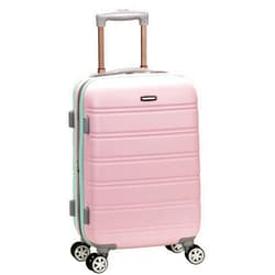Rockland Melbourne Hardside Expandable Spinner Wheel Luggage, Mint, Carry-On 20-Inch