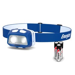 Energizer HDL40 LED Headlamp, 500 Lumen, IPX7 Waterproof, Multi-Colored Headlamp, Hands-Free Light, Batteries Included