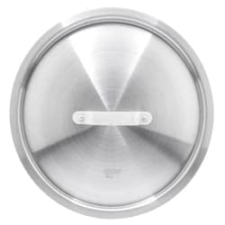 HUBERT Sauce Pan Lid Cover for 10 1/2 Quart Aluminum - 12 9/10 Dia x 1 4/5 H