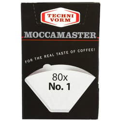 Moccamaster Technivorm Moccamaster 85090 Cup-One Paper Filters, 80 count, White