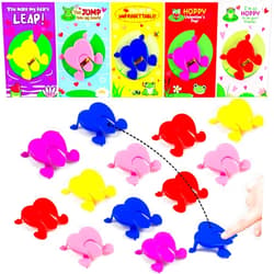 Peacurh 30Pcs Jumping Frogs Easter Party Favors for Kids, Easter Egg Fillers Small Toys Prizes Bulk,Goodie Bag Stuffers Pinata Fillers, Treasure Box Toys for Classroom, Easter Basket Stuffers for Boy Girl