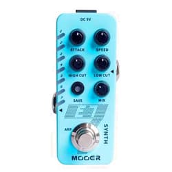 MOOER M702 E7 SYNTH MICRO FX PEDAL, 5.0 cm*10.0 cm*6.0 cm, Blue