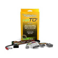 Idatalink Maestro HRN-HRR-TO1 T-Harness for Select Toyota & Scion Vehicles 2005-19, replace the factory radio while retaining steering wheel controls & use of amp (ADS-MRR or ADS-MRR2 module required)