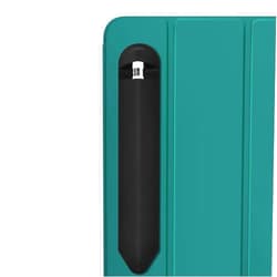 BAIWOVIS Adhesive Pencil Holder Compatible with Apple Pencil 1st Generation, 2nd Gen, and Pro, Elastic Storage Sleeve Case Compatible with iPad Pen USB C, and Some Other Stylus, with Pocket for Cap