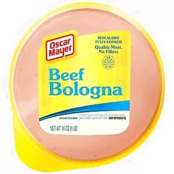 OSCAR MAYER At The Neighborhood Corner Store OSCAR MAYER LUNCH MEAT COLD CUTS BEEF BOLOGNA 16 OZ PACK OF 2