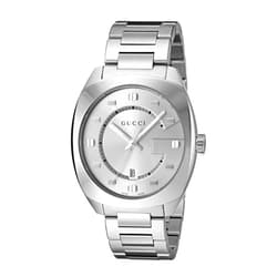 Gucci Swiss Quartz Stainless Steel Dress Watch, Color(Model: YA142308)