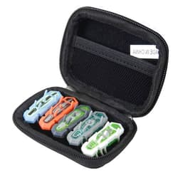 adada Hard Travel Case for HEX BOTS/HEXBUG Nano Nitro 5 Pack Toy (Not Including Toys)