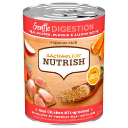 Nutrish Rachael Ray Nutrish Gentle Digestion Real Chicken, Pumpkin & Salmon Recipe, Wet Dog Food, 13 oz. Can