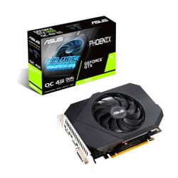 ASUS Phoenix NVIDIA GeForce GTX 1650 OC Edition Gaming Graphics Card (PCIe 3.0, 4GB GDDR6 Memory, HDMI, DisplayPort, DVI-D, Axial-tech Fan Design) (Renewed)