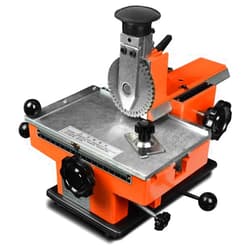 XRFCY Manual Steel Embossing Machine Metal Aluminum Alloy Name Tag Dog Tag ID Card Punching Label Engraving Embosser Marking Tool Durable and Versatile (Size : 3mm)