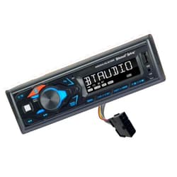 Generic Plug & Play Kioti Tractor Radio, 12 Pin Harness, AM FM Bluetooth Streaming Colors Changing Display, USB, AUX, 3.5MM Front Input, Direct Connect, Single Din, NX RX DK CK Series Cab