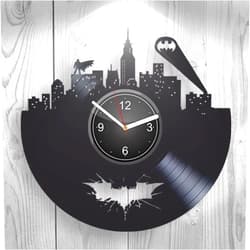 VMD Kovides Vinyl Record Clock 12 Inch Superhero Style