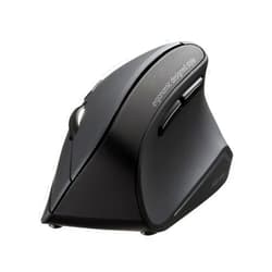 SANWA Bluetooth Ergonomic Mouse, Silent Click Wireless Ergo Vertical Mice, 3 Programmable Buttons, Reduce Wrist Pain, 800/1200/1600 DPI, Compatible with Mac, Laptop, Windows, Tablet, Phone